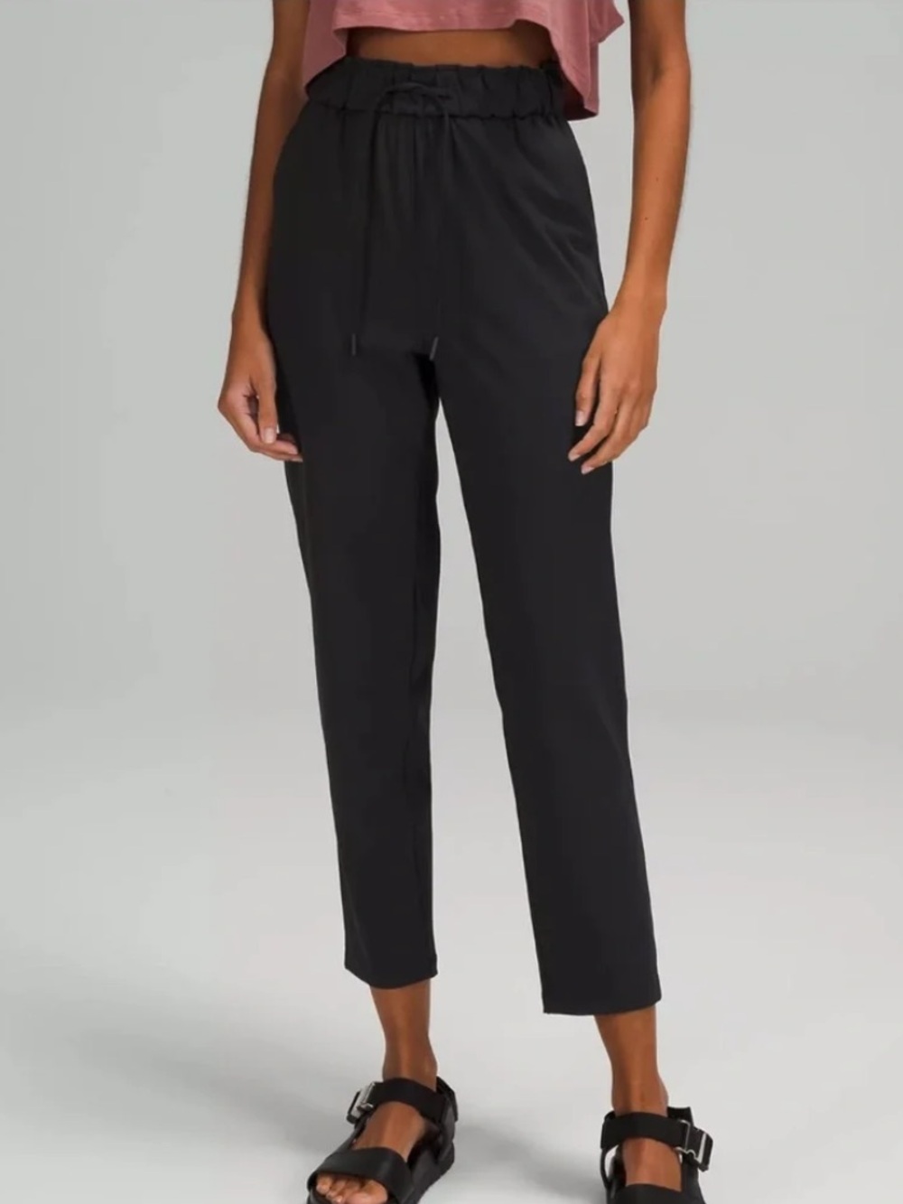 Lululemon Stretch High-Rise 7/8 Pants - Black